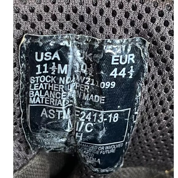 Wolverine Raider Durashocks Flex 6" Work Boots Brown Leather Lace up Mens 11.5 M - Picture 8 of 14